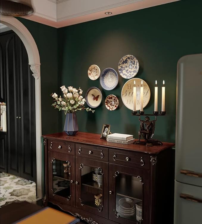 Dimoon 236''x15.7'' Emerald Dark Skin Peel and Stick Wallpaper Contact Paper - Image 5