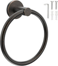SetSail Towel Holder for Bathroom Wall Screw-in Towel Ring Stainless Steel Hand by SetSail
