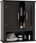 VINGLI Bathroom Wall Cabinet, Adjustable Hanging Storage Organizer Over Toilet by VINGLI