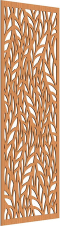 Ortonville Decorative Pierced Fretwork Wood Wall Panels, 37 3/8"W x 94 3/8"H x by EkenaMillwork