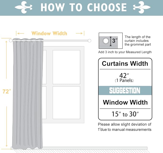 ChrisDowa Blackout Curtains 72 inches Long - Image 6
