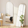 Arched Mirror Full Length, Upgraded 16"x59" Body Wall Mirrors by Aidoly