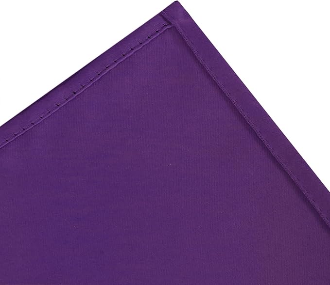 LEMOMO Blackout Curtains 66 x 72 Inch Long Purple Curtains Set of 2 Panels Room - Image 7