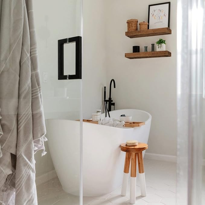QEEIG Bathroom Floating Shelves - Image 9