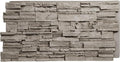 EverStone Cascade Faux Stone Panel, 48 5/8"W x 24 3/4"H x 1 1/4"D, Desert Sand by EkenaMillwork