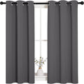 NICETOWN Grey Blackout Curtain Panels by NICETOWN