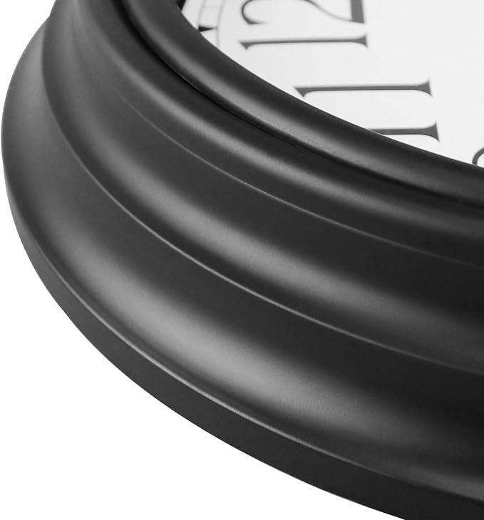 Foxtop Silent Non-Ticking Round Classic Clock Retro Quartz Decorative Battery - Image 7