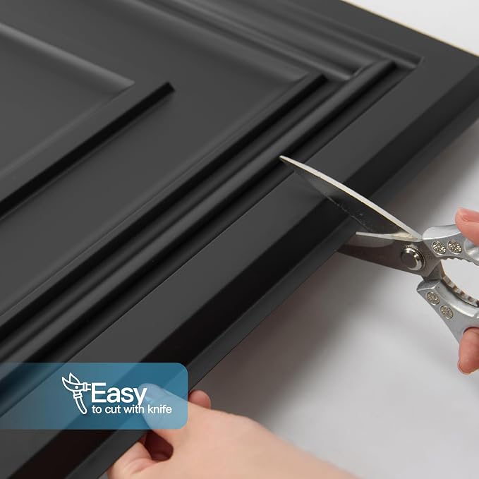 Art3d Drop Ceiling Tiles 24x24 Inch – Glue Up PVC Ceiling Tiles 2x2 Ft. - Image 6