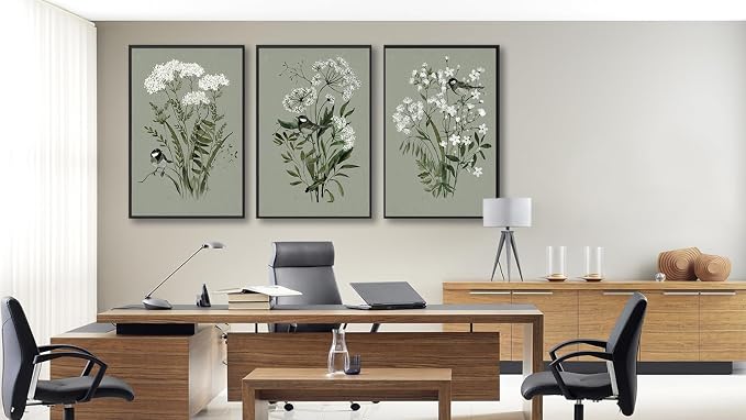 Vibrant Flowers Canvas Wall Art - Image 5