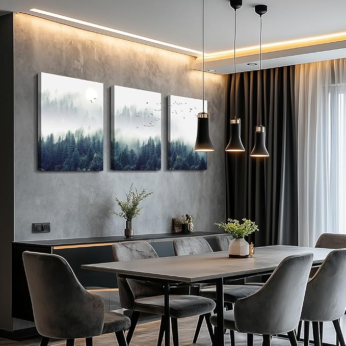 3 Piece Canvas Wall Art for Living Room - Image 4
