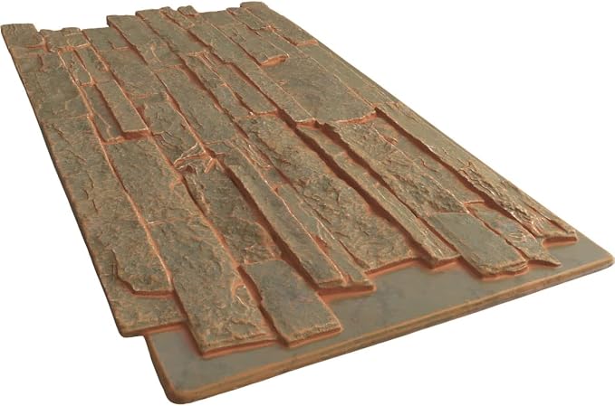 EverStone Acadia Ledge Faux Stone Panel, Iron Mill Color - Image 6