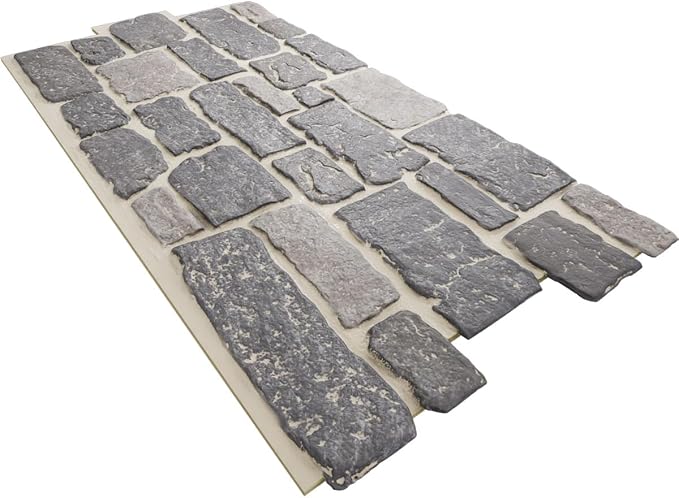 EverStone Cobblestone Faux Stone Panel, Oxford Terrace Color - Image 6