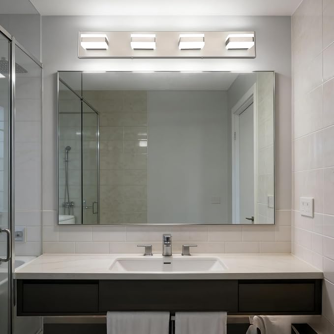 SOLFART Bathroom Vanity Lights, Adjustable Brushed Nickel Vanity Light - Image 8