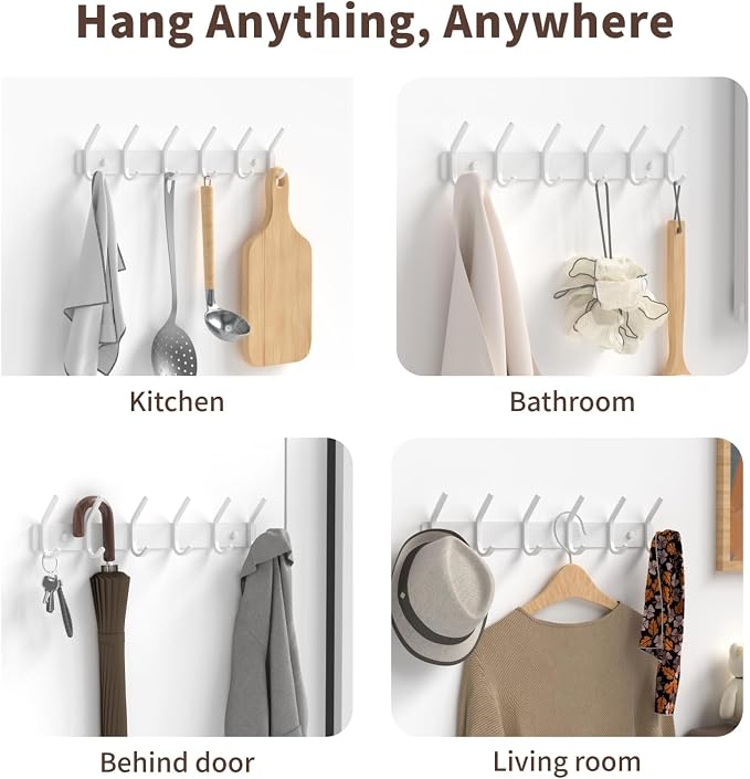 GWAAZXGZ Coat Rack Wall Mount Hooks - Image 5