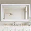 36" x 60" Rustic Wooden Framed Wall Mirror by nolsia