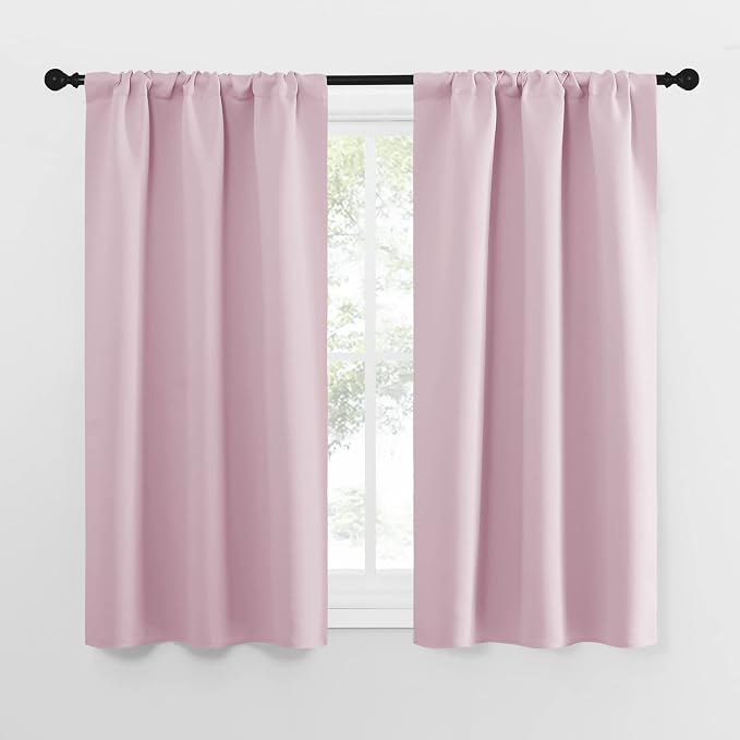 NICETOWN Kitchen Curtains, Privacy & Light Block Out Window Curtains & Drapes by NICETOWN