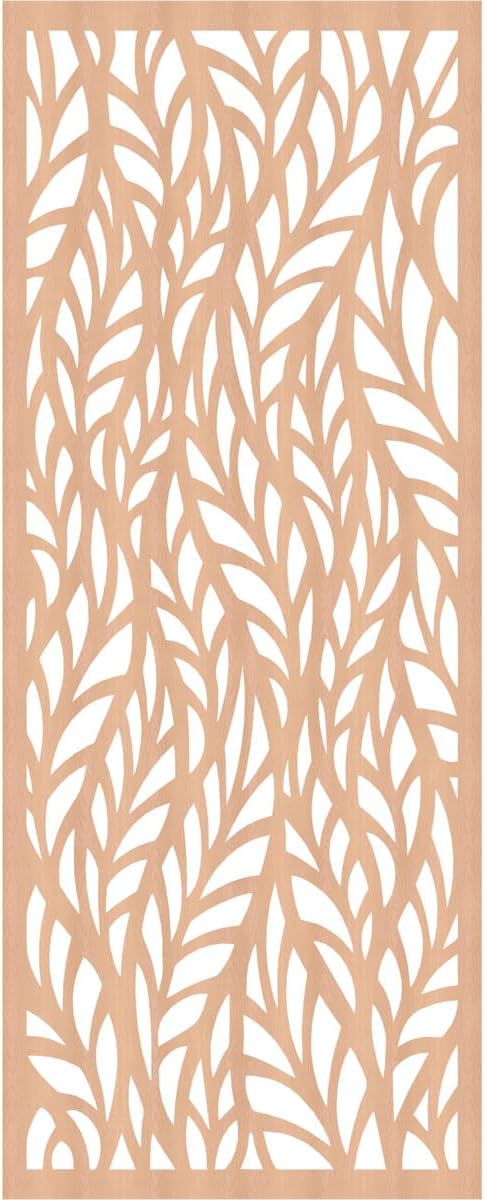 Ortonville Decorative Pierced Fretwork Wood Wall Panels, 25 3/8"W x 64 3/8"H x - Image 2