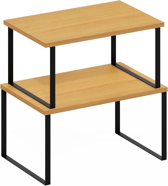 Furinno RAVEL Kitchen Countertop Organizer Set of 2, Counter Shelves, Kitchen - Image 7