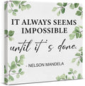 Inspirational Wall Art Motivational Painting Wall Decor by VAHATAN