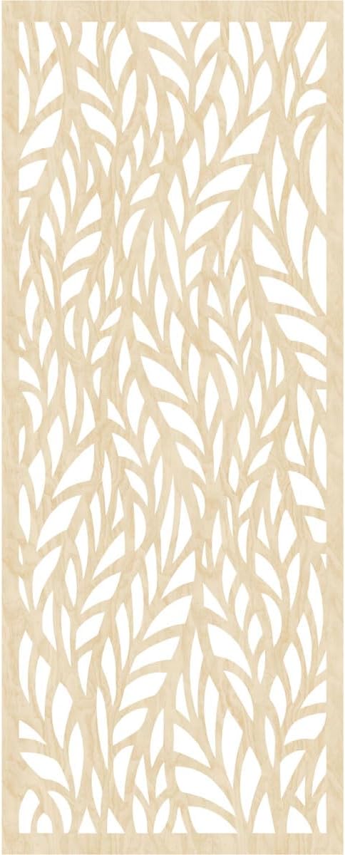 Ortonville Decorative Pierced Fretwork Wood Wall Panels, 19 3/8"W x 49 3/8"H x - Image 2