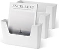 YOHOM Adhesive File Holder Plastic Document Folder Door No Drilling Mount Mail by Yohom