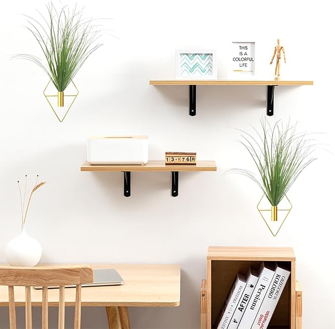 Hanging Planters with Artificial Plants - Image 6