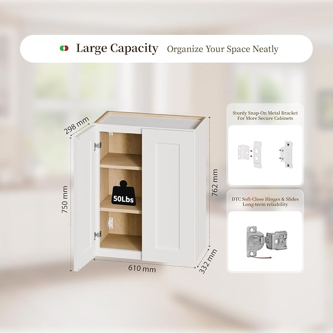Kisart Laundry Room Cabinets Wall Mounted - Image 3
