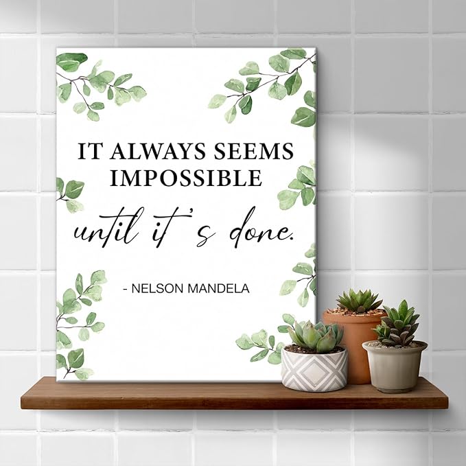 Inspirational Wall Art Motivational Painting Wall Decor - Image 4