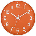 Foxtop Modern Wall Clock Silent Non-Ticking Battery Operated Round Quartz 12 by Foxtop