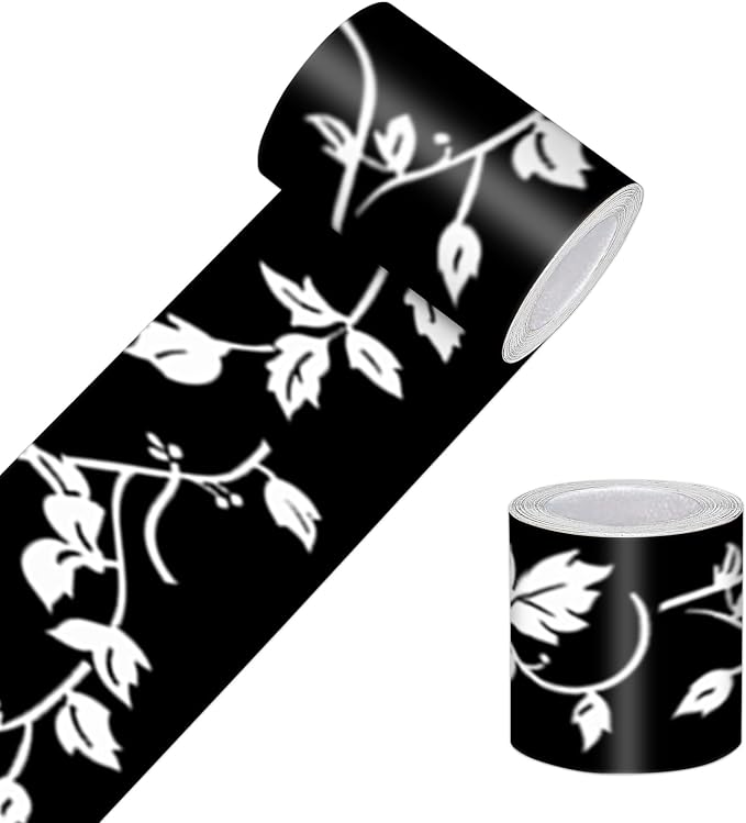 HOMETITUTE Wallpaper Border Peel and Stick Decorative Wall Trim Self Adhesive by HOMETITUTE