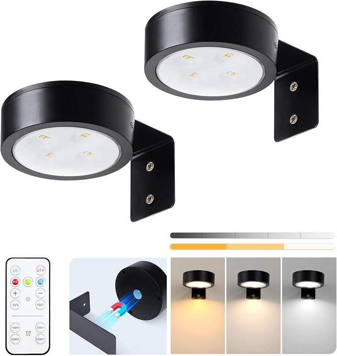 2-Pack Picture Light Battery Operated - Image 8