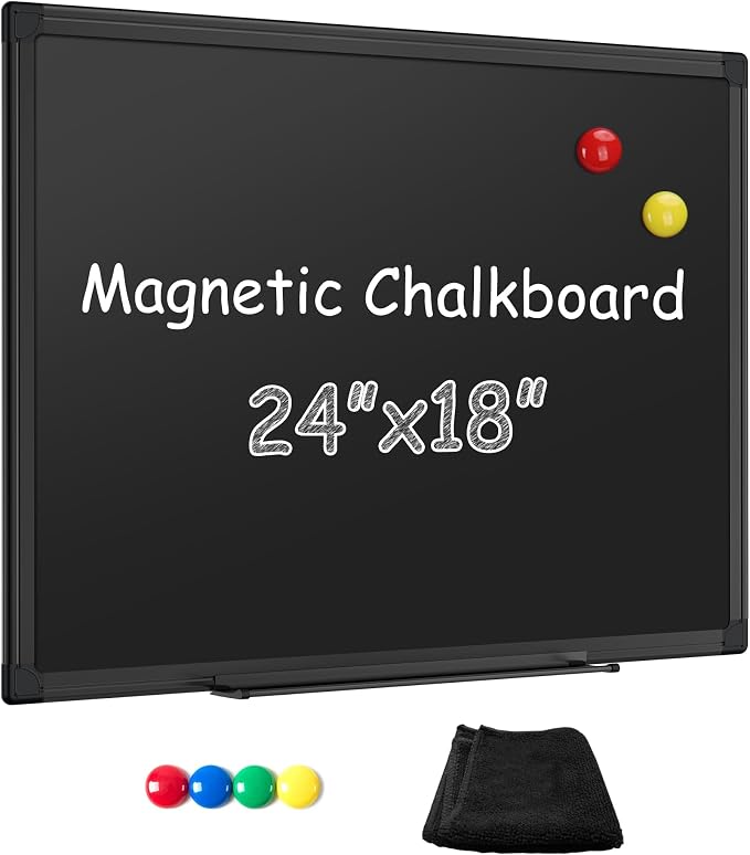 SELEAD Magnetic Chalkboard 24 x 18 Inches by SELEAD
