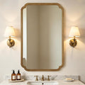 WallBeyond 30" x 48" Wood Bathroom Mirror by WallBeyond
