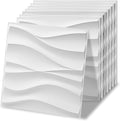 Art3d 100 Pack Decorative 3D Wall Panels, 97 Sq.Feet PVC Interior Wall Décor by Art3d