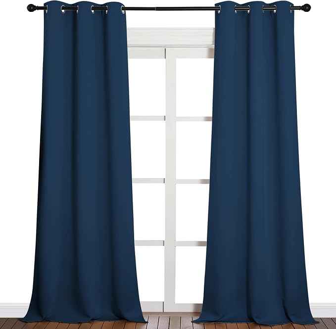 NICETOWN Patio Glass Door Blackout Curtains - Image 2