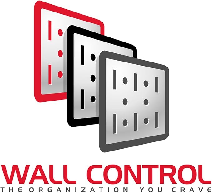 Wall Control Pegboard Rack Horizontal Metal Pegboard Garage Tool Storage Pack - Image 8