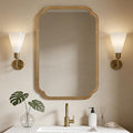 WallBeyond 24" x 36" Rounded Corner Arch Wall Mirror by WallBeyond