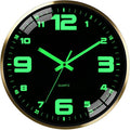 12-inch modern silent wall clock by Unknown
