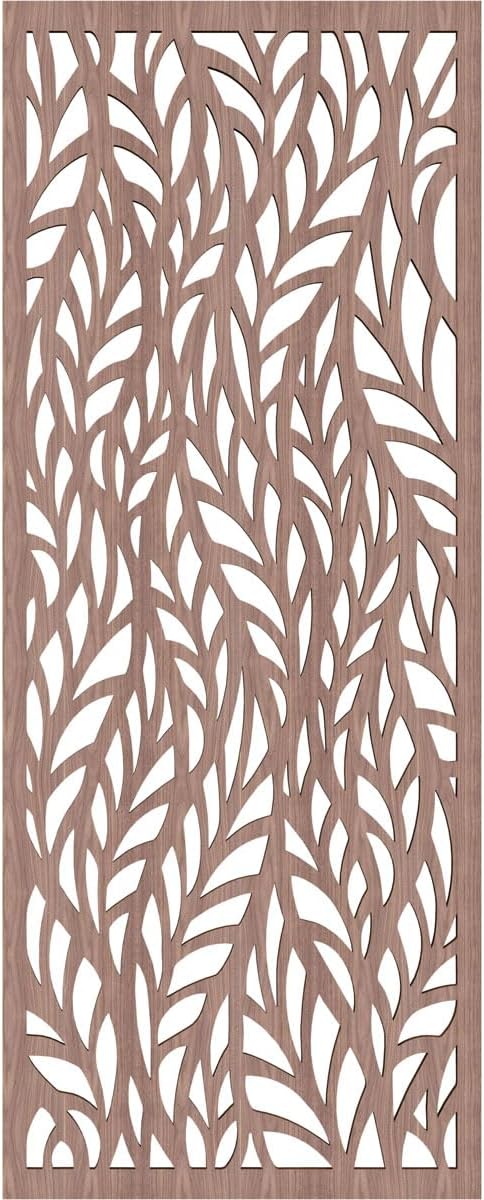 9 3/8"W x 24 3/8"H x 1/4"T Ortonville Decorative Fretwork Wood Wall Panels - Image 2