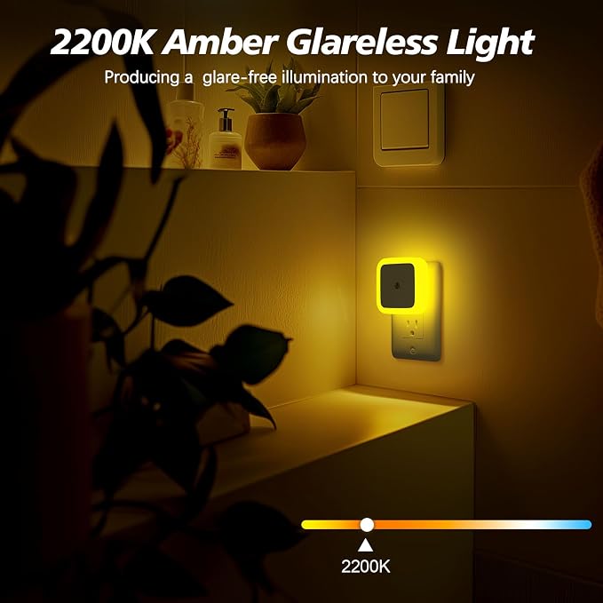 Sujeet Night Light, Night Lights Plug into Wall 8-Pack, Nightlight Plug in - Image 3
