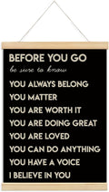 foedor Mental Health Posters, Positive Affirmations Wall Sign Decor Posters by Unknown