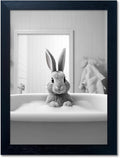 Funny Kids Bathroom Wall Decor by Melpa+Art