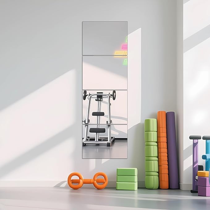Ruomeng Full Length Wall Mirror Tiles by Ruomeng