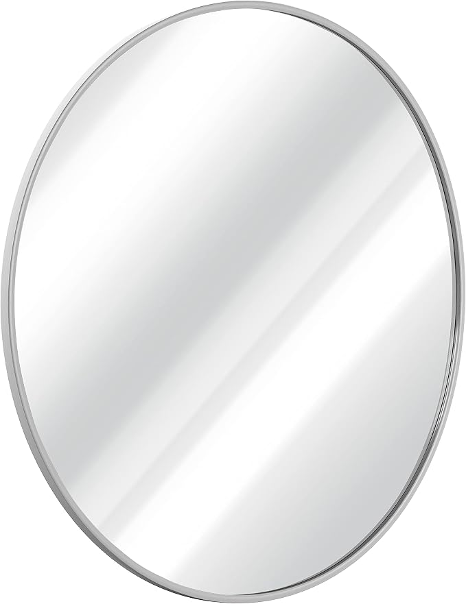 HBCY Creations Small Round Mirror, Living Room and More, Modern Minimalist - Image 8