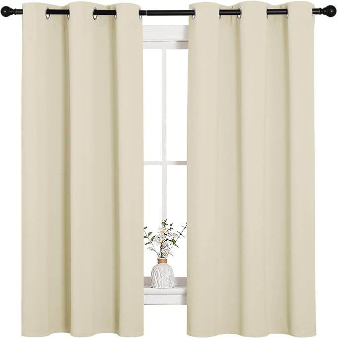 NICETOWN Kitchen Curtains for Decoration, Thermal Insulated Grommet Room - Image 2