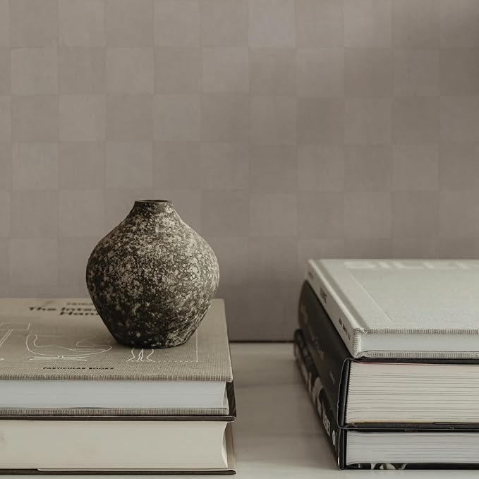 Tempaper x Jeremiah Brent Classic Check Textured Removable Peel and Stick - Image 2