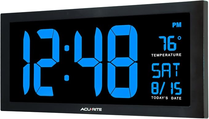 AcuRite 76100M Oversized LED Clock - Image 3
