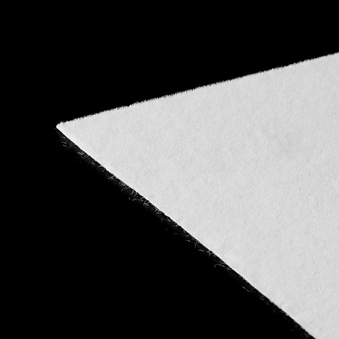 FunStick 15.8"x240" White Contact Paper Self Adhesive Velvet Flocking Liner - Image 4