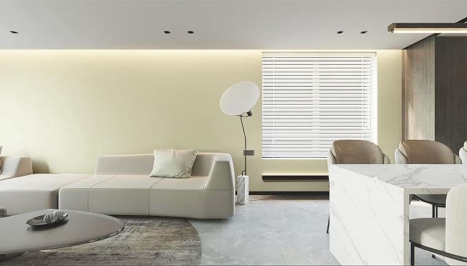 Dimoon 236''x17.7'' Beige Peel and Stick Wallpaper Contact Paper Modern Self - Image 6
