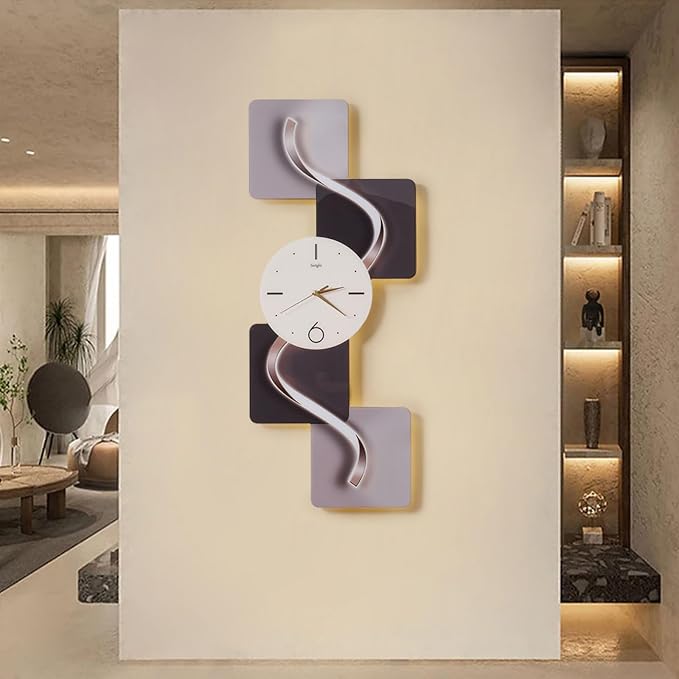 homary 39.4" Silent LED Wall Clock - Image 8